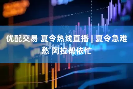 优配交易 夏令热线直播 | 夏令急难愁 阿拉帮依忙