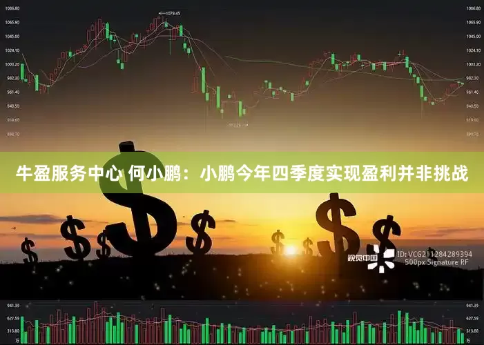牛盈服务中心 何小鹏：小鹏今年四季度实现盈利并非挑战